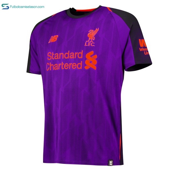 Camiseta Liverpool 2ª 2018/19 Purpura